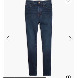 Madewell curvy skinny jeans